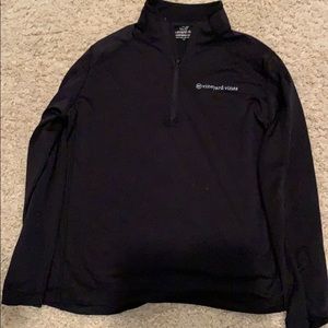 Men’s vineyard vines black quarter zip